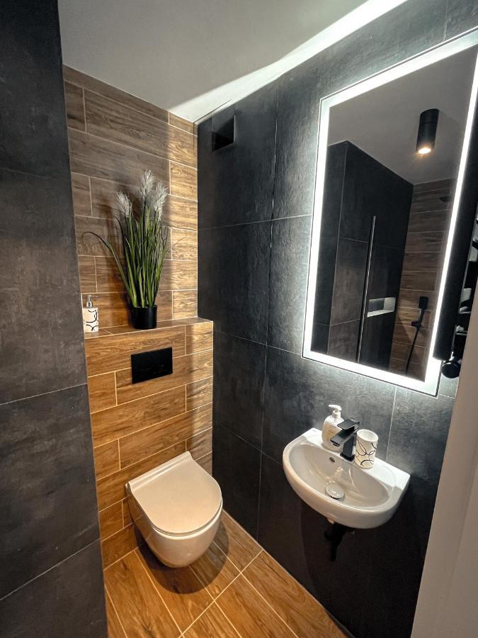 Stylowy Apartament W Serocku Eksteriør billede